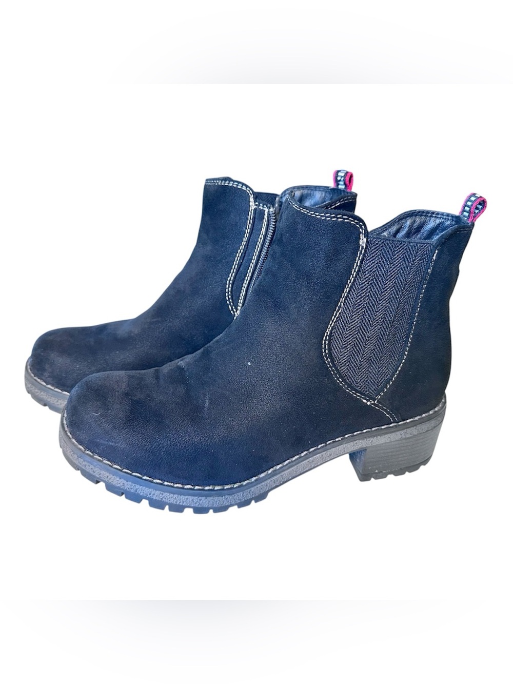 Patrizia Smylie Suede Chelsea Ankle Boots with Lug Sole